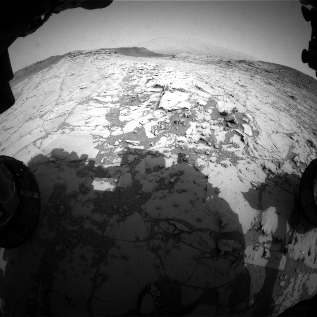 Nasa's Mars rover Curiosity acquired this image using its Front Hazard Avoidance Camera (Front Hazcam) on Sol 780, at drive 216, site number 43