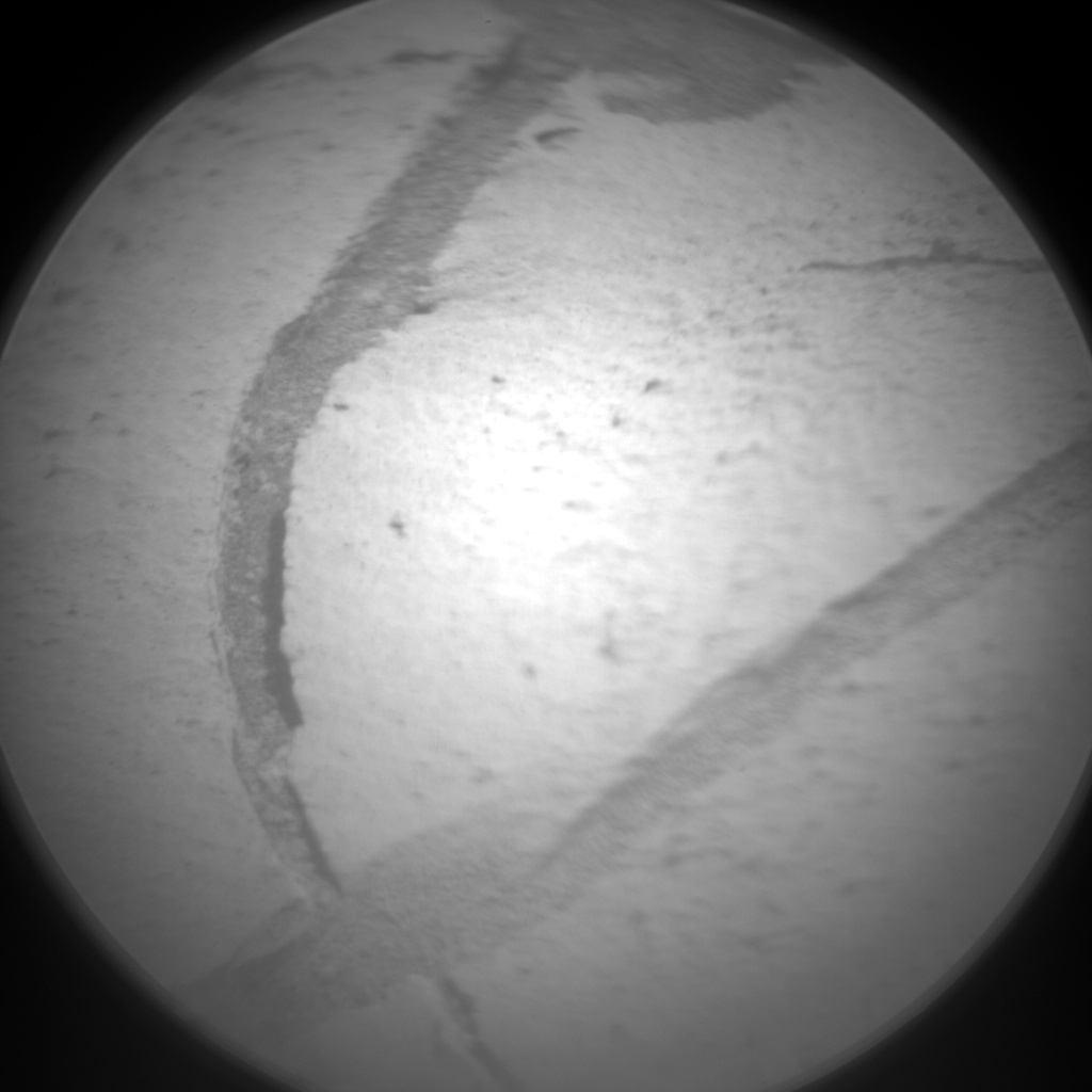 Nasa's Mars rover Curiosity acquired this image using its Chemistry & Camera (ChemCam) on Sol 781, at drive 216, site number 43