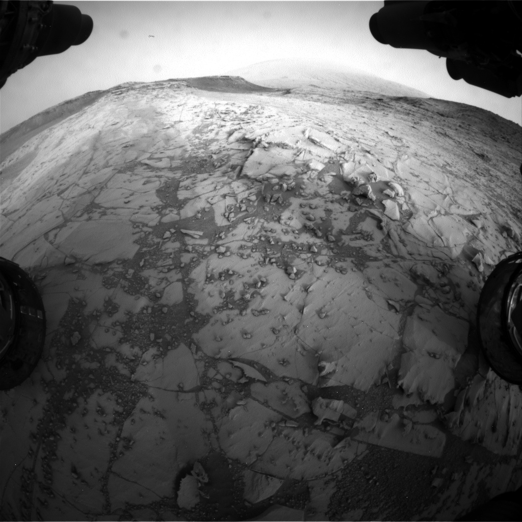 Nasa's Mars rover Curiosity acquired this image using its Front Hazard Avoidance Camera (Front Hazcam) on Sol 782, at drive 0, site number 44