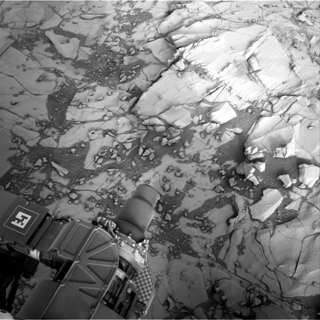 Nasa's Mars rover Curiosity acquired this image using its Right Navigation Camera on Sol 782, at drive 0, site number 44