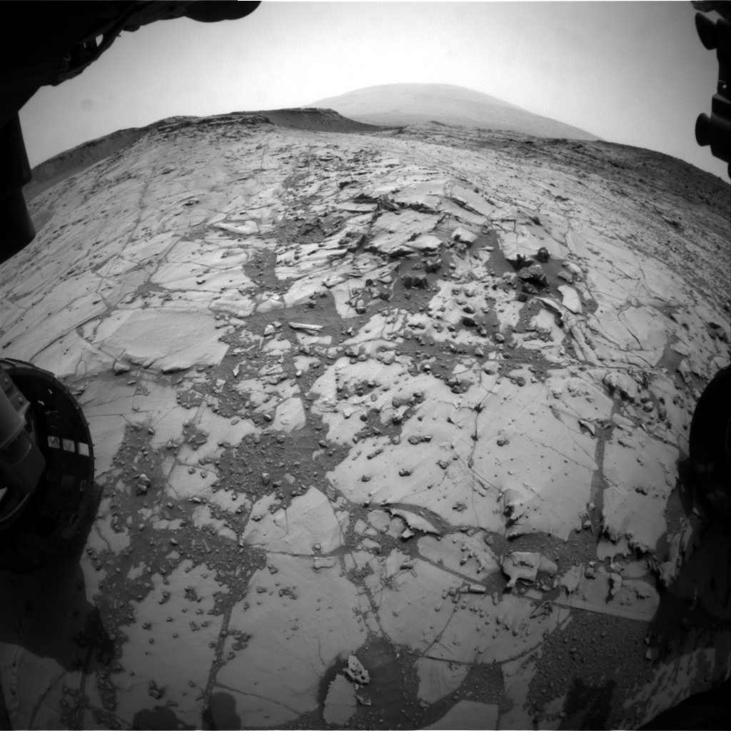 Nasa's Mars rover Curiosity acquired this image using its Front Hazard Avoidance Camera (Front Hazcam) on Sol 783, at drive 0, site number 44