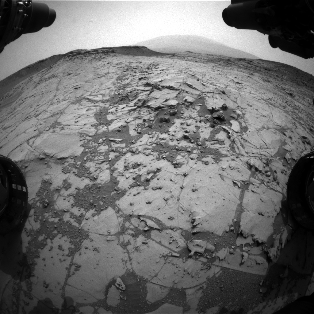 Nasa's Mars rover Curiosity acquired this image using its Front Hazard Avoidance Camera (Front Hazcam) on Sol 784, at drive 0, site number 44