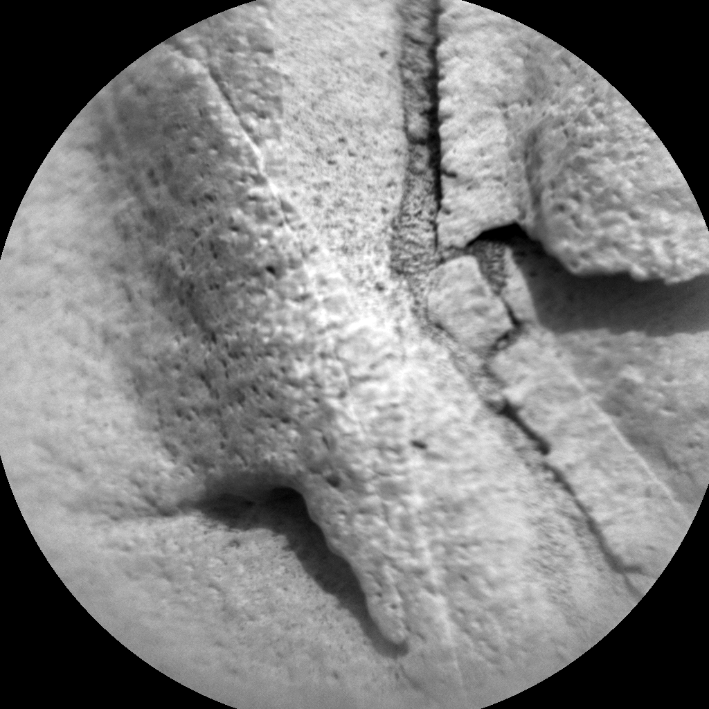 Nasa's Mars rover Curiosity acquired this image using its Chemistry & Camera (ChemCam) on Sol 787, at drive 36, site number 44