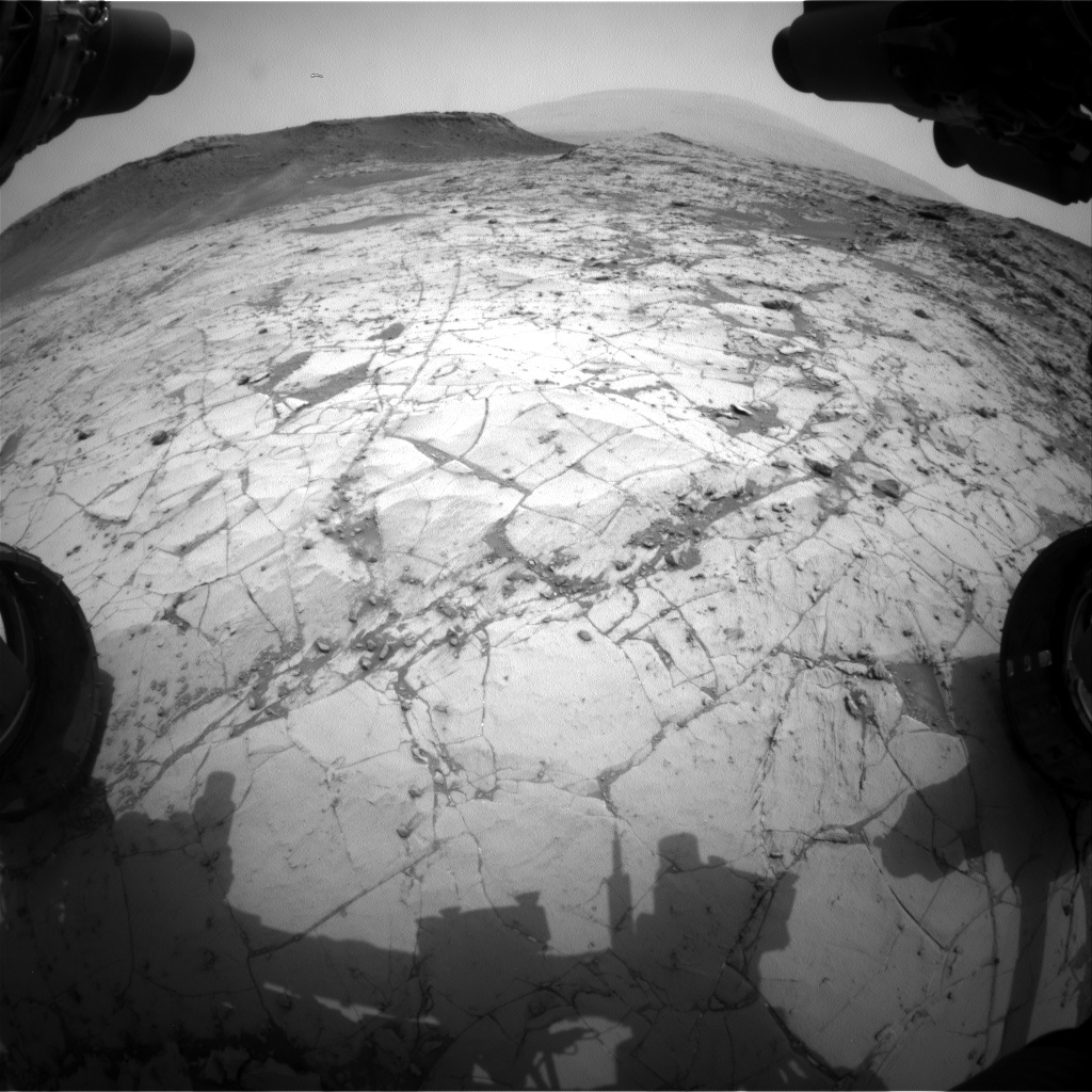 Nasa's Mars rover Curiosity acquired this image using its Front Hazard Avoidance Camera (Front Hazcam) on Sol 788, at drive 190, site number 44