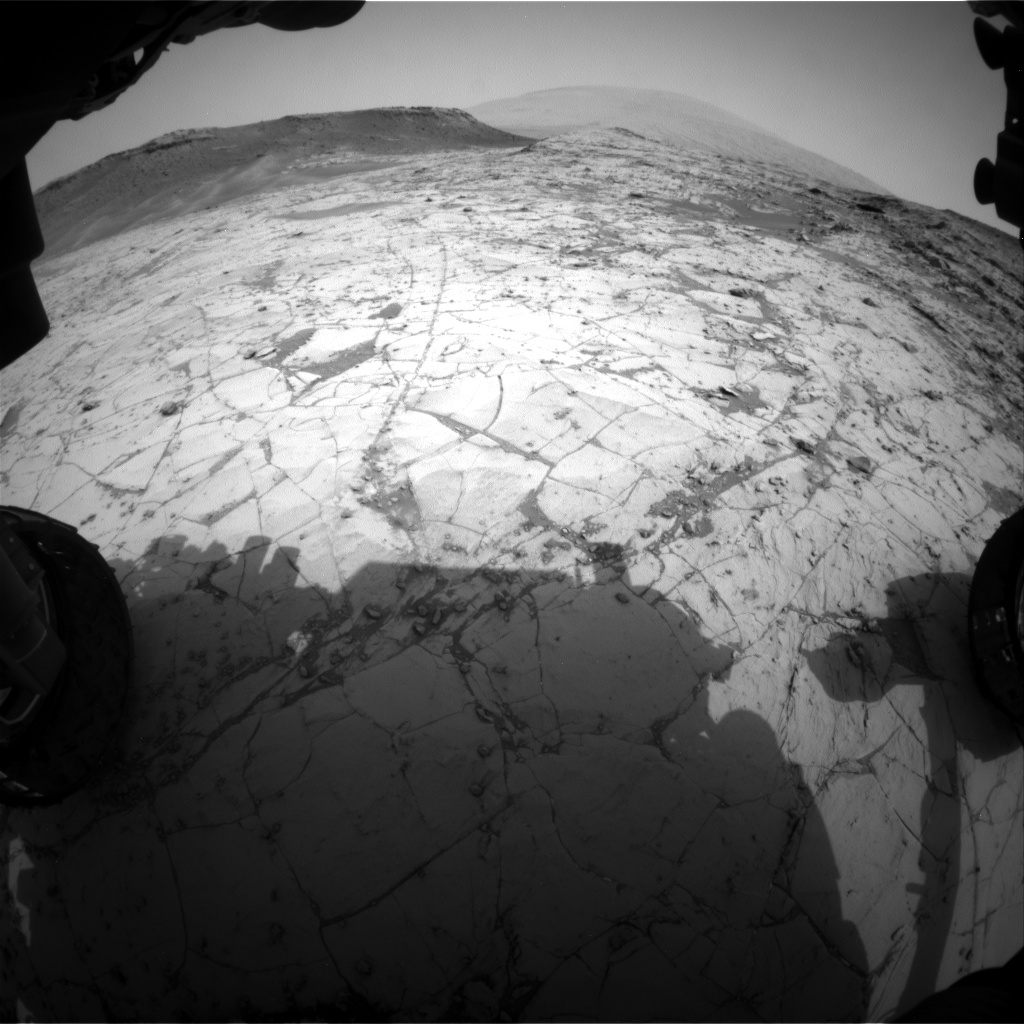 Nasa's Mars rover Curiosity acquired this image using its Front Hazard Avoidance Camera (Front Hazcam) on Sol 790, at drive 190, site number 44