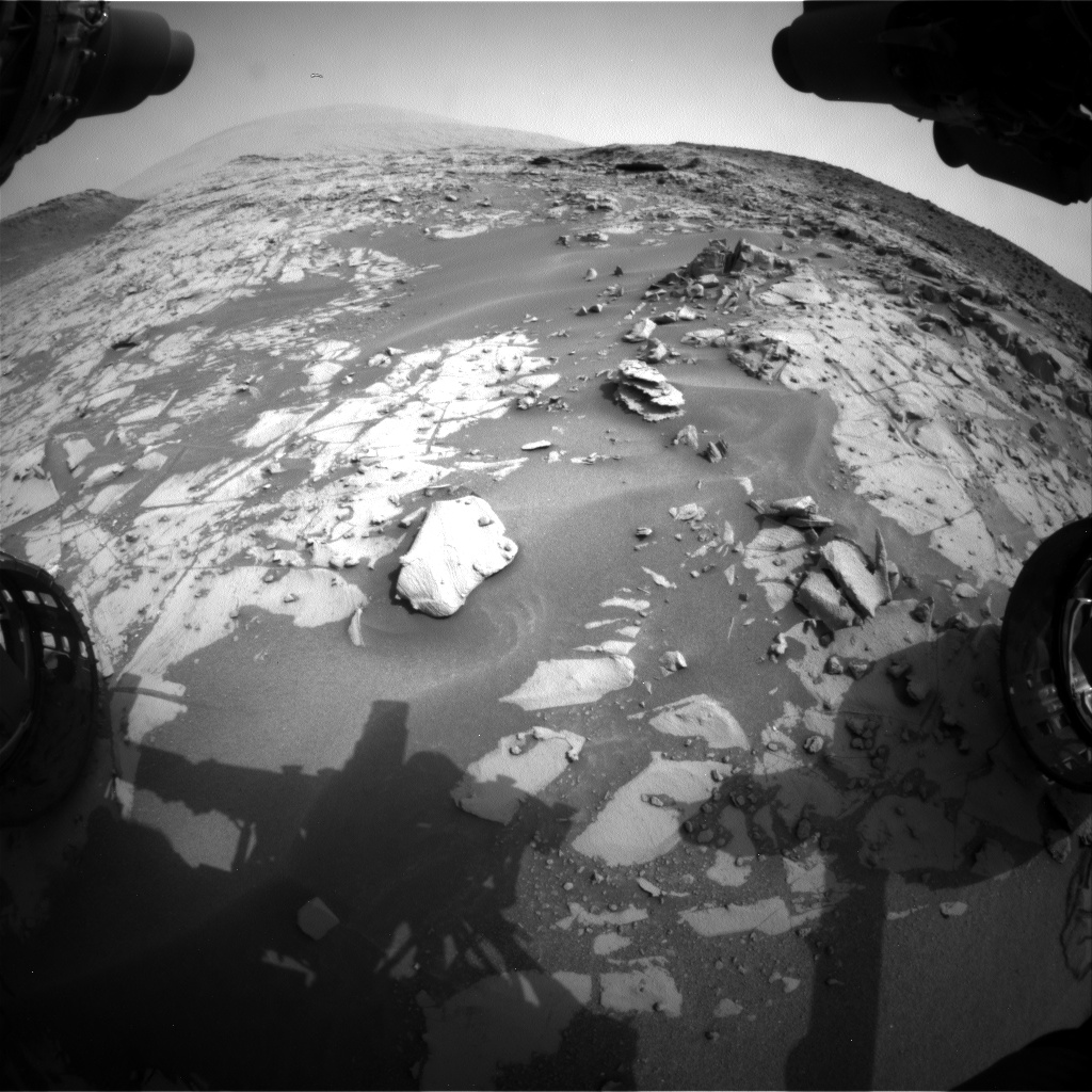 Nasa's Mars rover Curiosity acquired this image using its Front Hazard Avoidance Camera (Front Hazcam) on Sol 791, at drive 256, site number 44