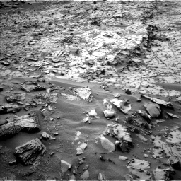 Nasa's Mars rover Curiosity acquired this image using its Left Navigation Camera on Sol 792, at drive 370, site number 44