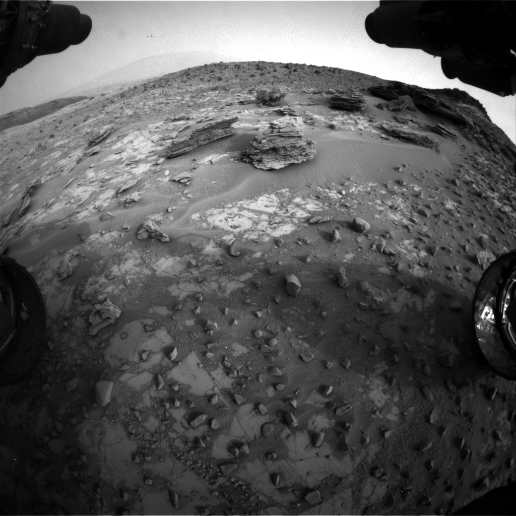 Nasa's Mars rover Curiosity acquired this image using its Front Hazard Avoidance Camera (Front Hazcam) on Sol 794, at drive 568, site number 44