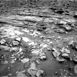 Nasa's Mars rover Curiosity acquired this image using its Left Navigation Camera on Sol 794, at drive 394, site number 44