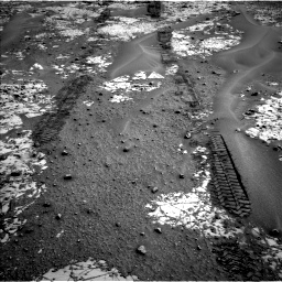 Nasa's Mars rover Curiosity acquired this image using its Left Navigation Camera on Sol 797, at drive 796, site number 44