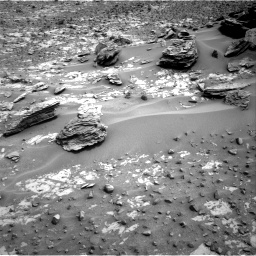 Nasa's Mars rover Curiosity acquired this image using its Right Navigation Camera on Sol 797, at drive 574, site number 44