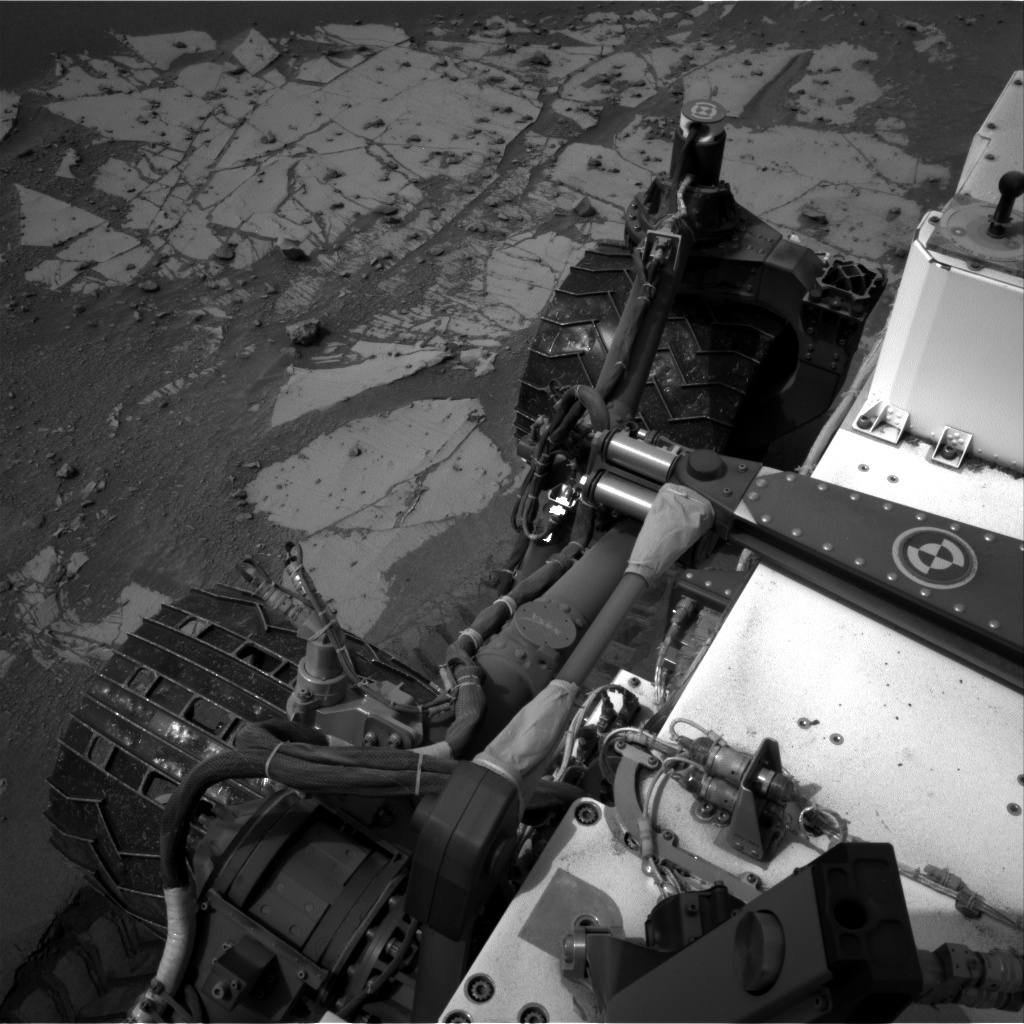 Nasa's Mars rover Curiosity acquired this image using its Right Navigation Camera on Sol 797, at drive 712, site number 44