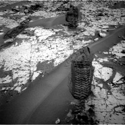 Nasa's Mars rover Curiosity acquired this image using its Right Navigation Camera on Sol 797, at drive 742, site number 44