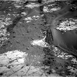 Nasa's Mars rover Curiosity acquired this image using its Right Navigation Camera on Sol 797, at drive 802, site number 44