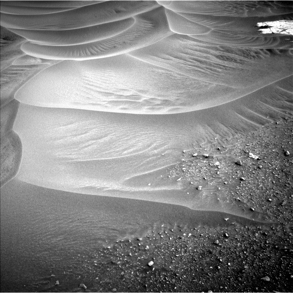 Nasa's Mars rover Curiosity acquired this image using its Left Navigation Camera on Sol 799, at drive 1004, site number 44
