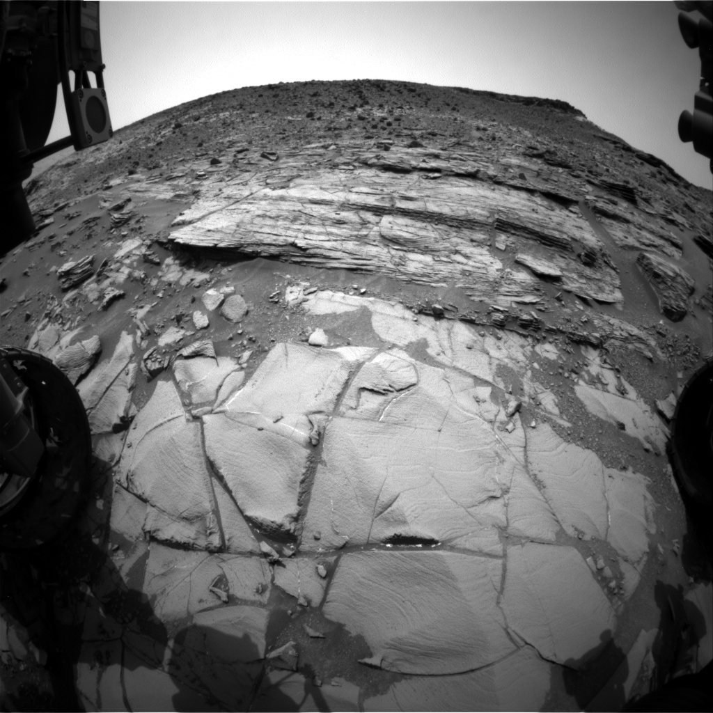 Nasa's Mars rover Curiosity acquired this image using its Front Hazard Avoidance Camera (Front Hazcam) on Sol 832, at drive 2062, site number 44