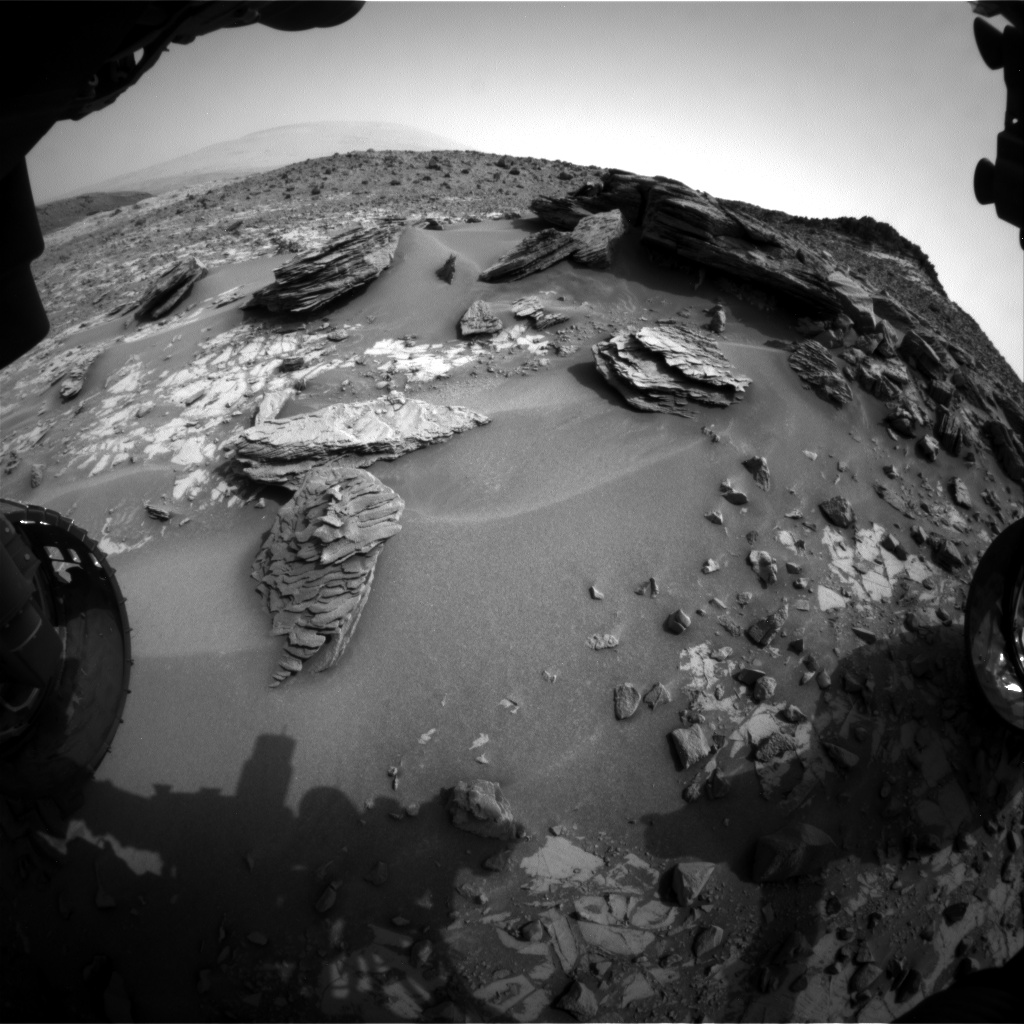 Nasa's Mars rover Curiosity acquired this image using its Front Hazard Avoidance Camera (Front Hazcam) on Sol 837, at drive 2414, site number 44