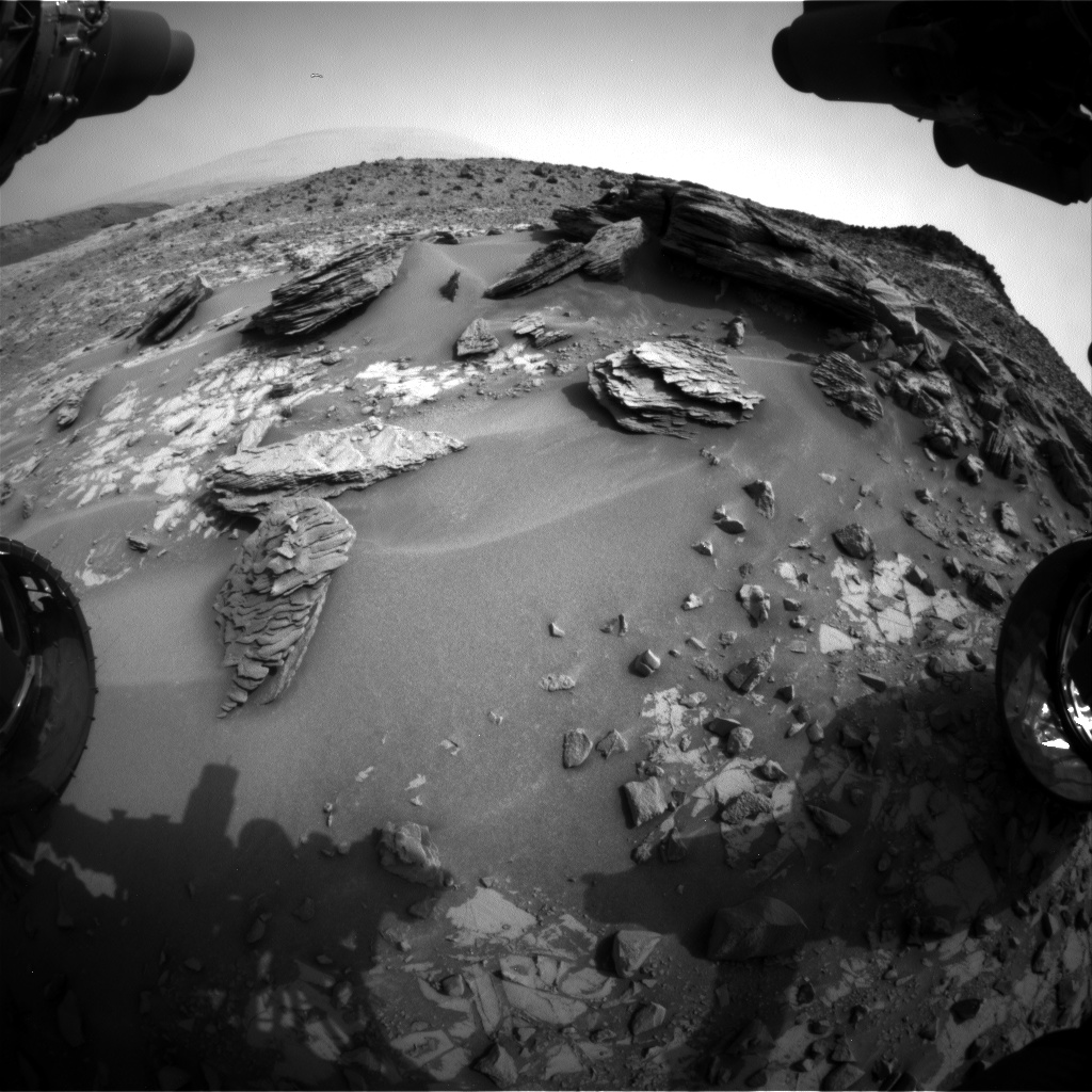 Nasa's Mars rover Curiosity acquired this image using its Front Hazard Avoidance Camera (Front Hazcam) on Sol 837, at drive 2414, site number 44