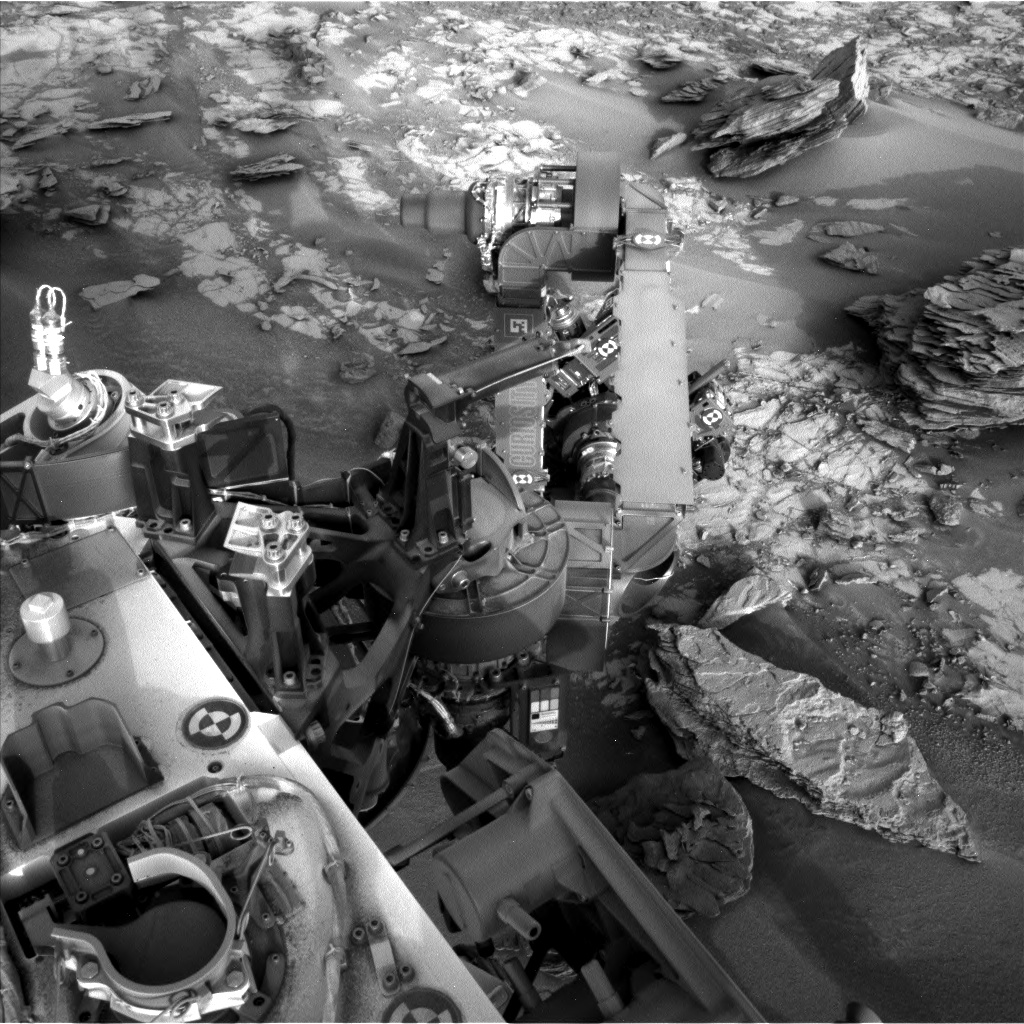 Nasa's Mars rover Curiosity acquired this image using its Left Navigation Camera on Sol 844, at drive 2414, site number 44