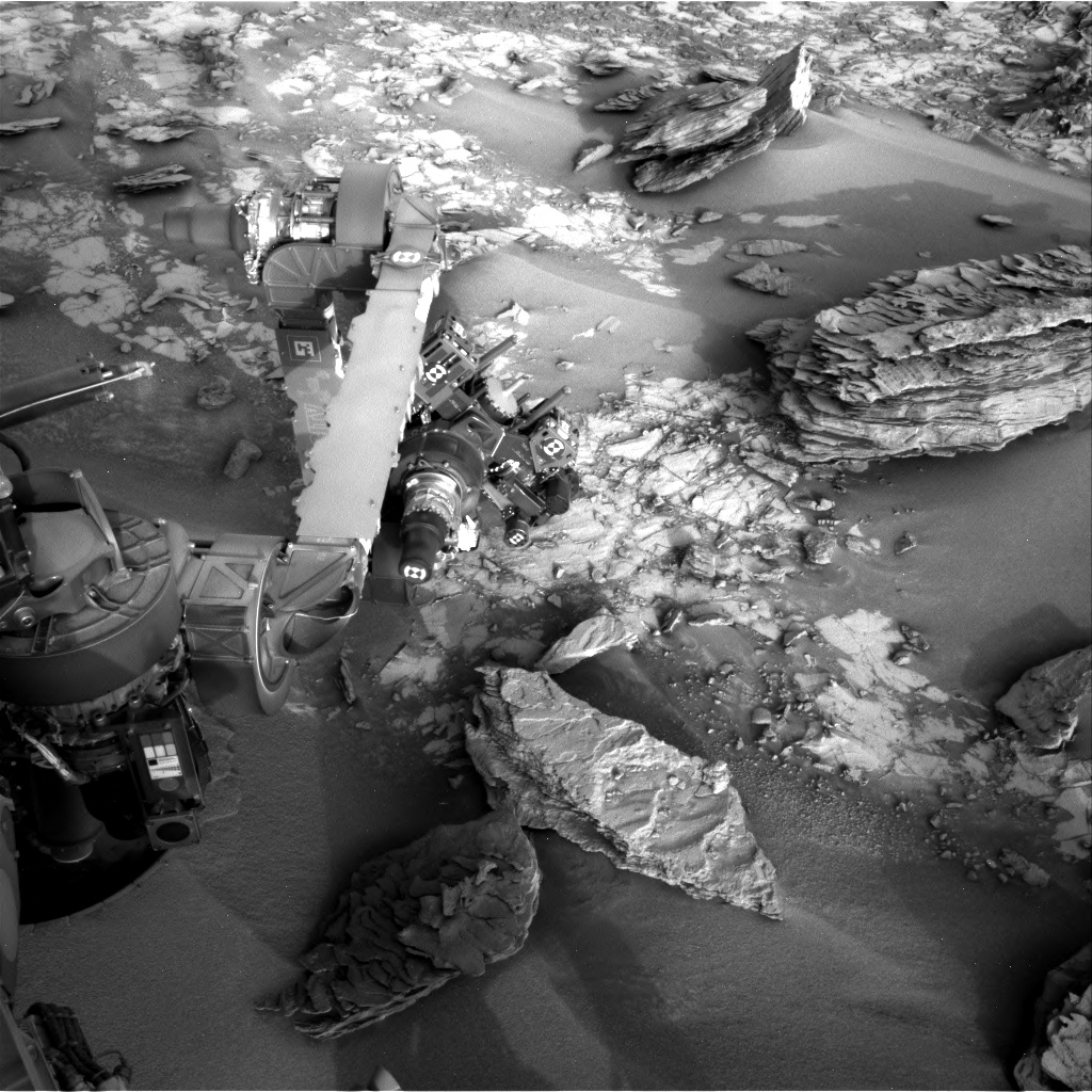 Nasa's Mars rover Curiosity acquired this image using its Right Navigation Camera on Sol 844, at drive 2414, site number 44