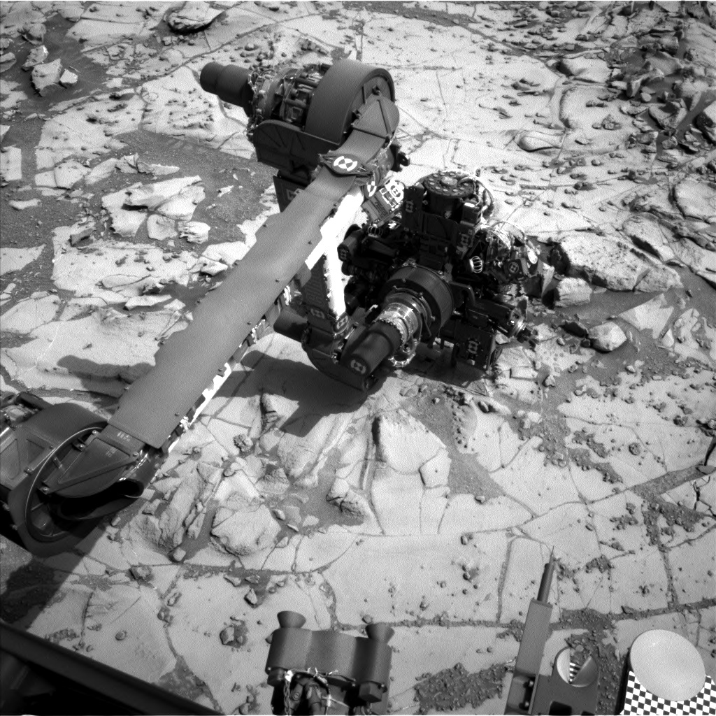 Nasa's Mars rover Curiosity acquired this image using its Left Navigation Camera on Sol 867, at drive 0, site number 45