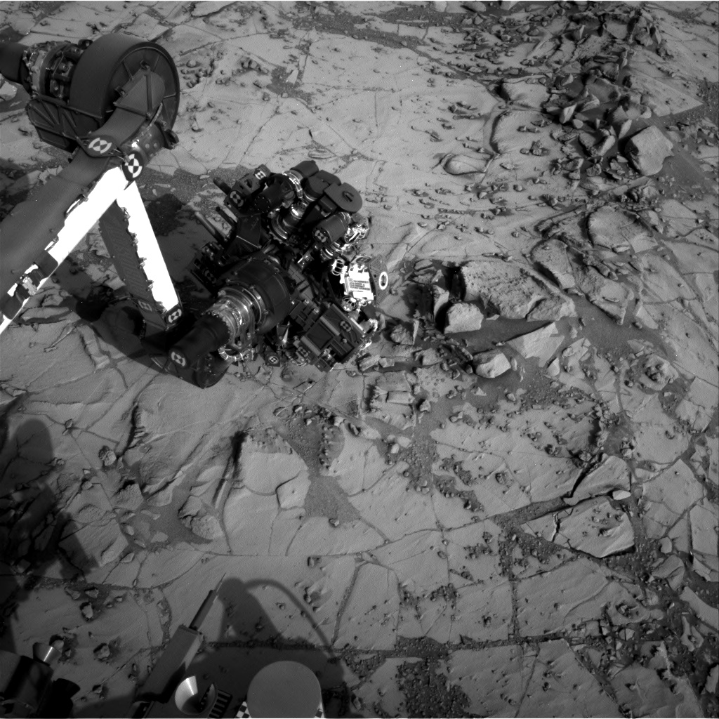 Nasa's Mars rover Curiosity acquired this image using its Right Navigation Camera on Sol 869, at drive 0, site number 45