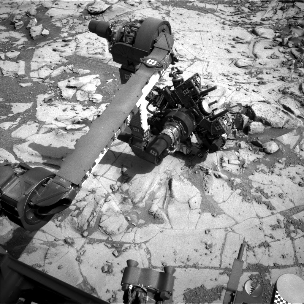 Nasa's Mars rover Curiosity acquired this image using its Left Navigation Camera on Sol 871, at drive 0, site number 45
