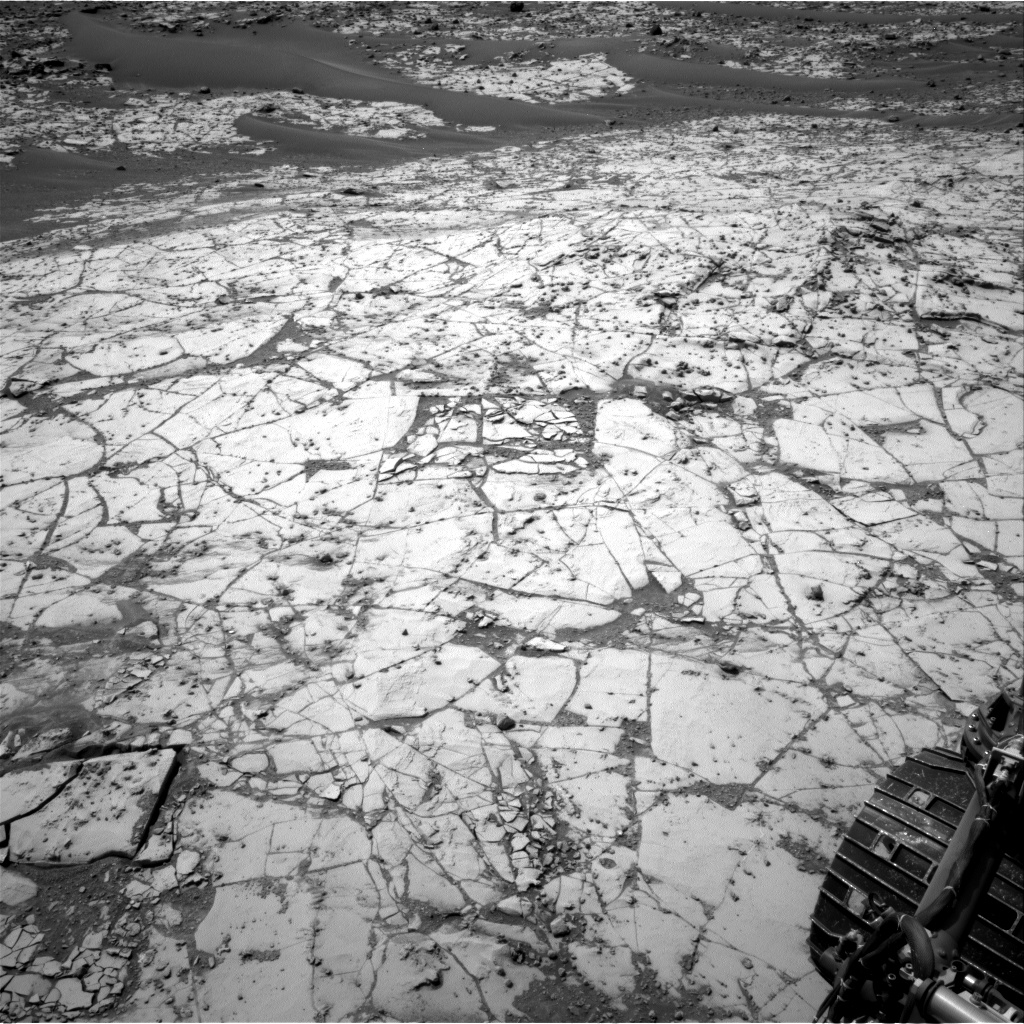 Nasa's Mars rover Curiosity acquired this image using its Right Navigation Camera on Sol 872, at drive 0, site number 45