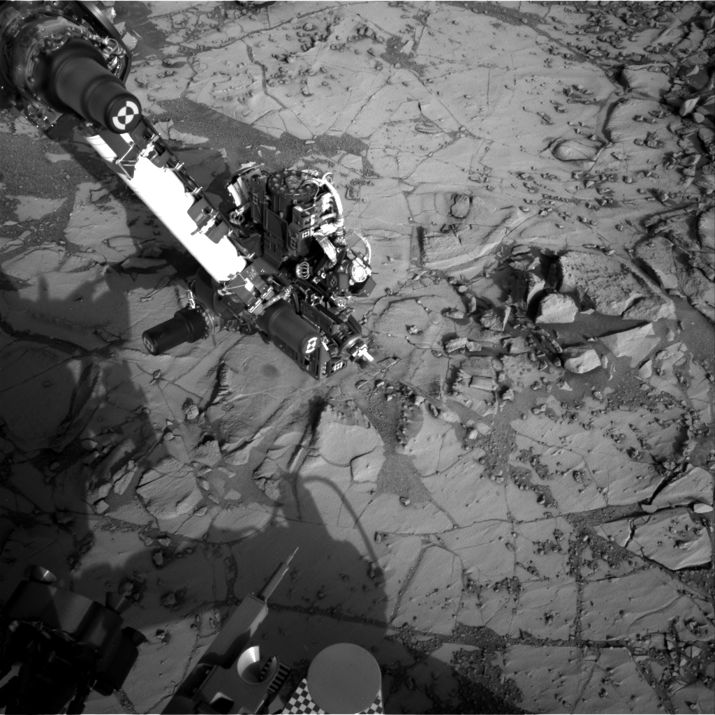 Nasa's Mars rover Curiosity acquired this image using its Right Navigation Camera on Sol 880, at drive 0, site number 45