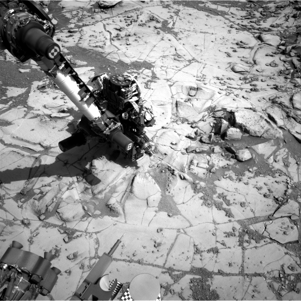 Nasa's Mars rover Curiosity acquired this image using its Right Navigation Camera on Sol 881, at drive 0, site number 45