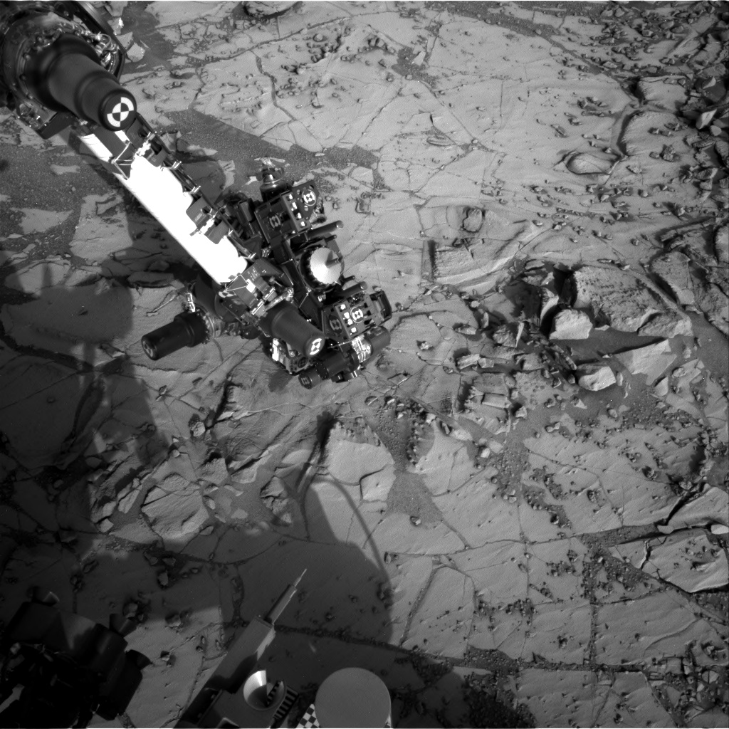 Nasa's Mars rover Curiosity acquired this image using its Right Navigation Camera on Sol 881, at drive 0, site number 45
