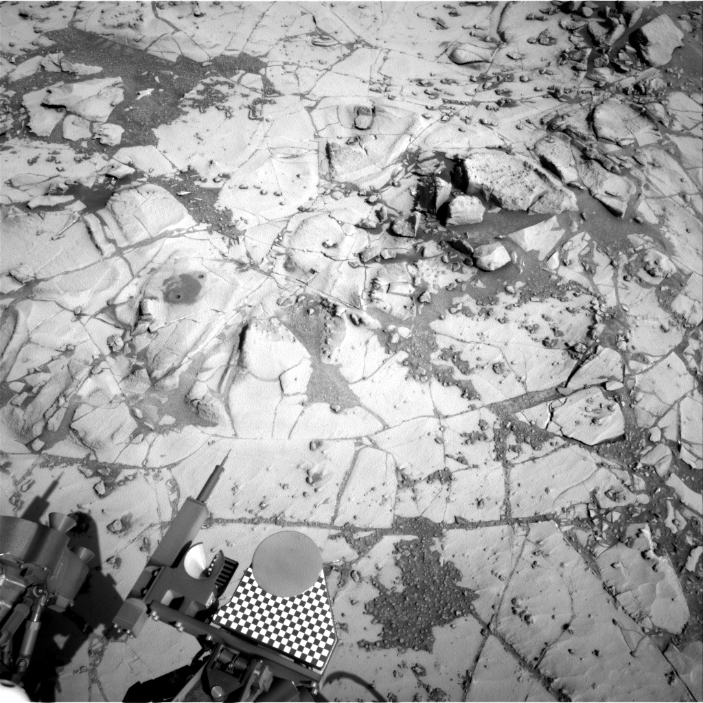 Nasa's Mars rover Curiosity acquired this image using its Right Navigation Camera on Sol 884, at drive 0, site number 45