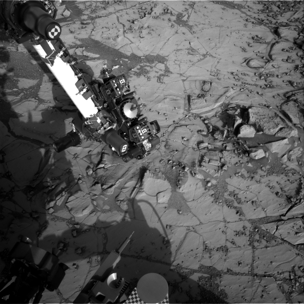 Nasa's Mars rover Curiosity acquired this image using its Right Navigation Camera on Sol 884, at drive 0, site number 45