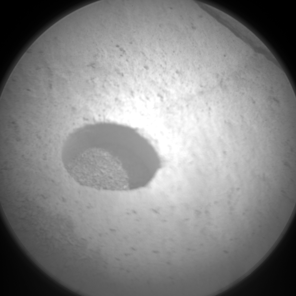Nasa's Mars rover Curiosity acquired this image using its Chemistry & Camera (ChemCam) on Sol 886, at drive 0, site number 45