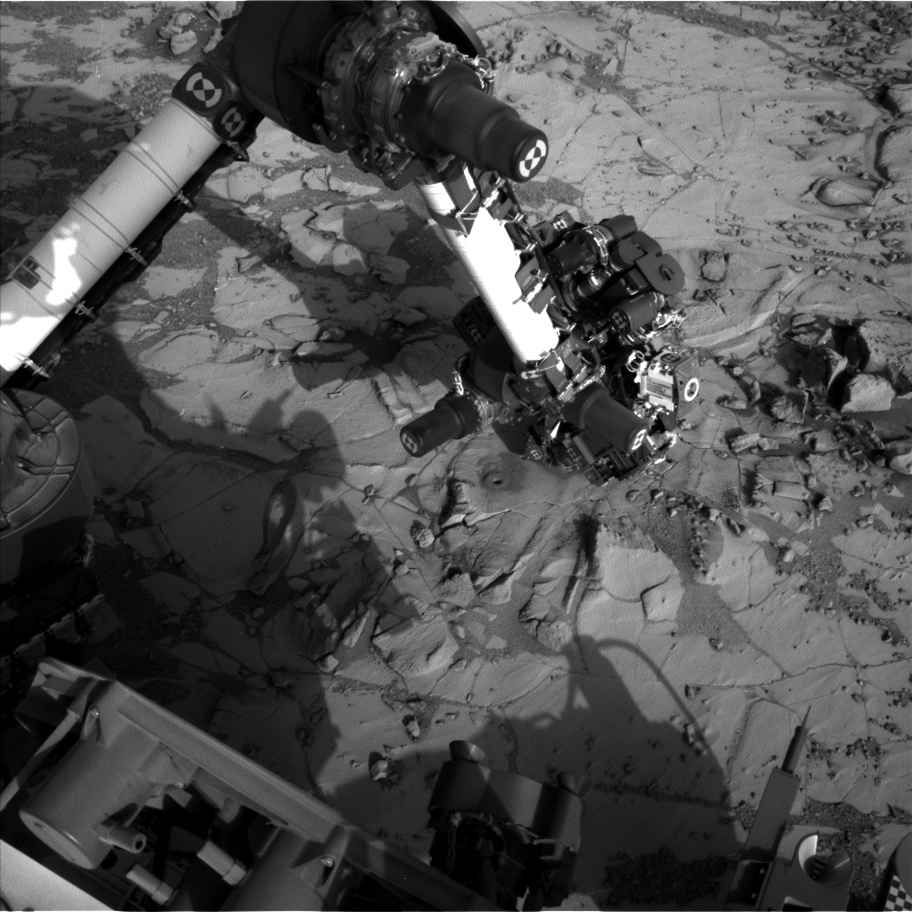 Nasa's Mars rover Curiosity acquired this image using its Left Navigation Camera on Sol 888, at drive 0, site number 45