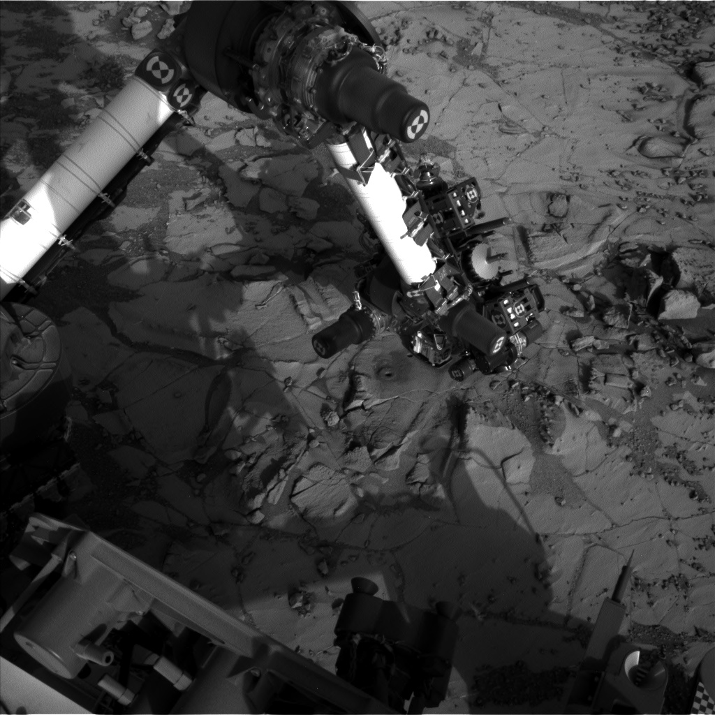 Nasa's Mars rover Curiosity acquired this image using its Left Navigation Camera on Sol 888, at drive 0, site number 45