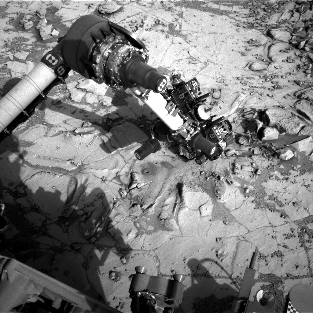 Nasa's Mars rover Curiosity acquired this image using its Left Navigation Camera on Sol 889, at drive 0, site number 45