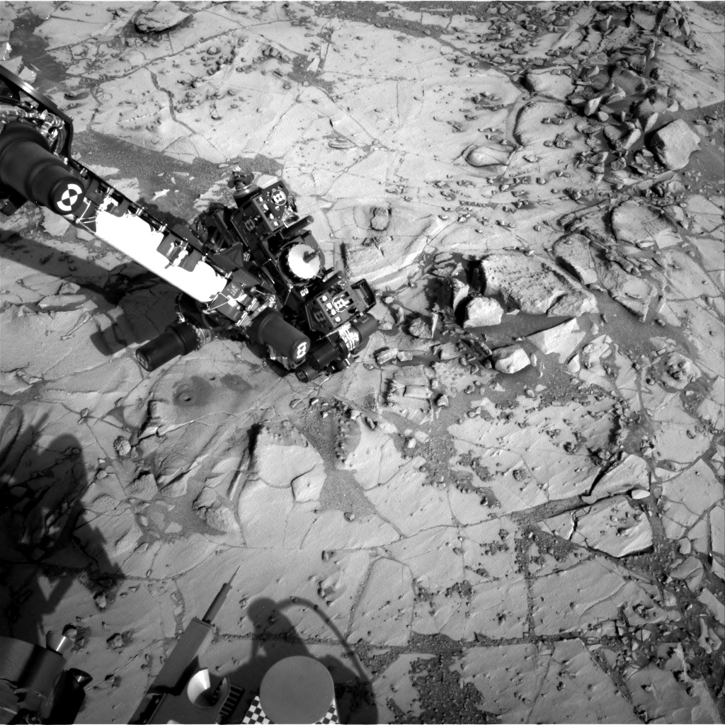 Nasa's Mars rover Curiosity acquired this image using its Right Navigation Camera on Sol 889, at drive 0, site number 45