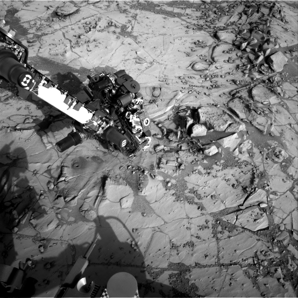 Nasa's Mars rover Curiosity acquired this image using its Right Navigation Camera on Sol 889, at drive 0, site number 45
