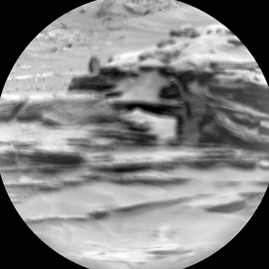Nasa's Mars rover Curiosity acquired this image using its Chemistry & Camera (ChemCam) on Sol 890, at drive 0, site number 45