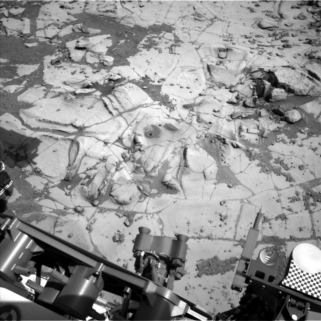 Nasa's Mars rover Curiosity acquired this image using its Left Navigation Camera on Sol 894, at drive 0, site number 45