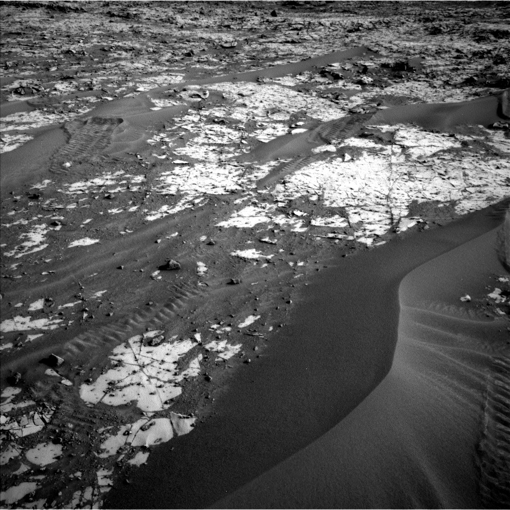 Nasa's Mars rover Curiosity acquired this image using its Left Navigation Camera on Sol 896, at drive 150, site number 45