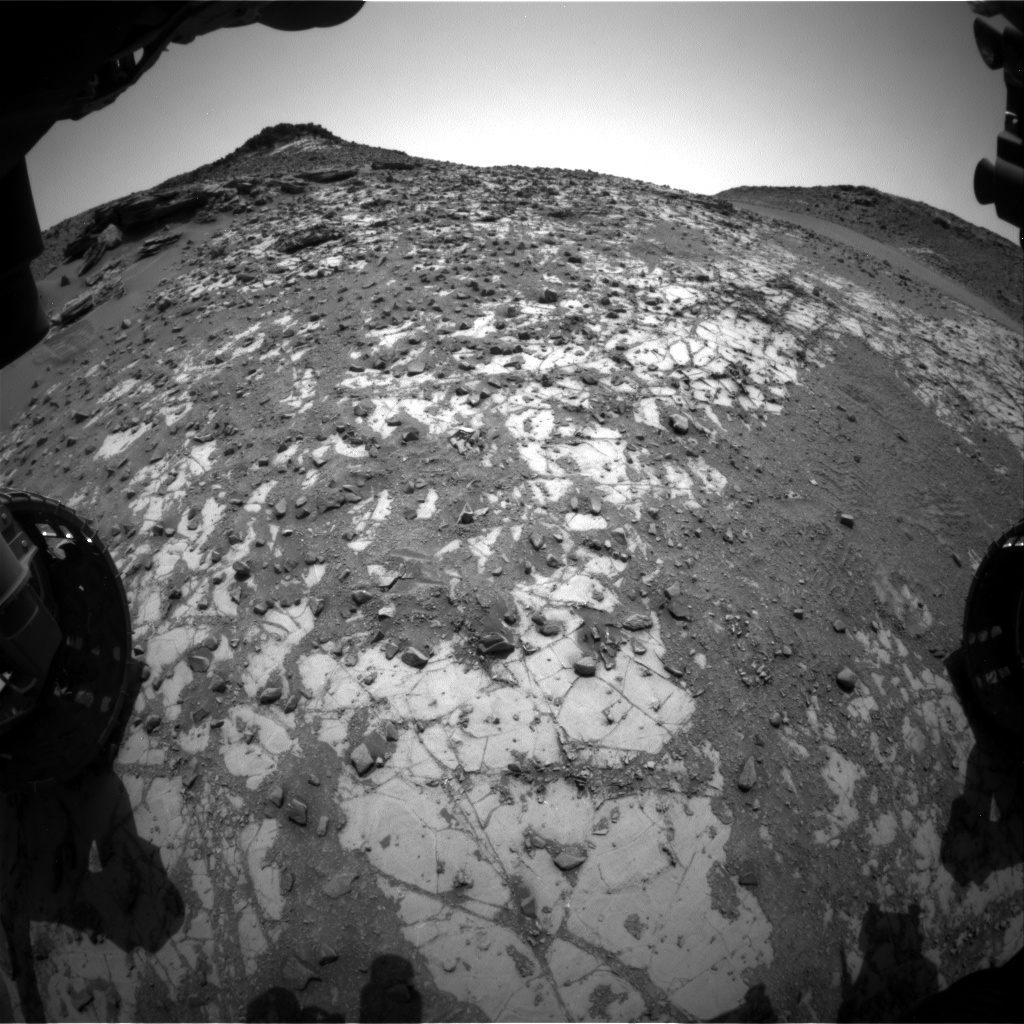 Nasa's Mars rover Curiosity acquired this image using its Front Hazard Avoidance Camera (Front Hazcam) on Sol 901, at drive 366, site number 45