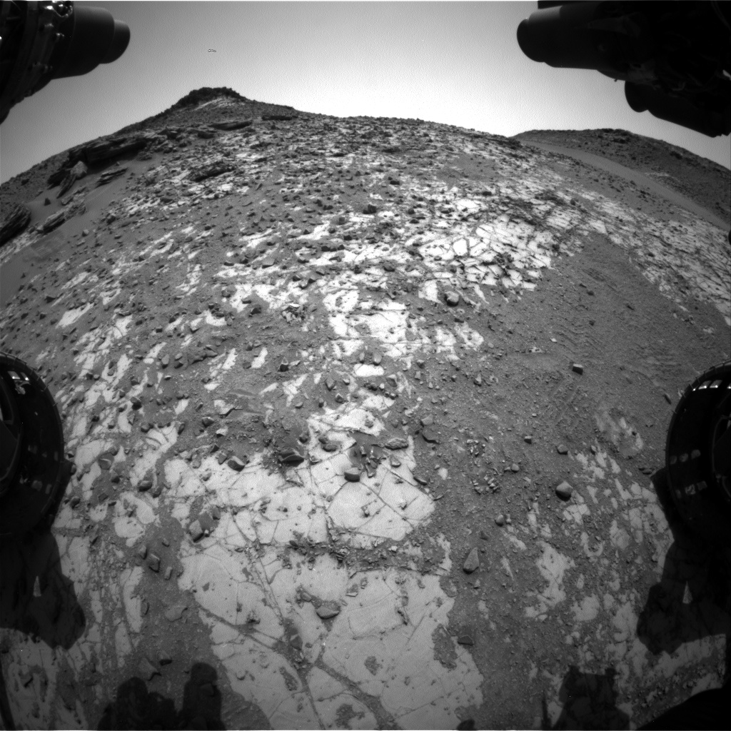 Nasa's Mars rover Curiosity acquired this image using its Front Hazard Avoidance Camera (Front Hazcam) on Sol 901, at drive 366, site number 45