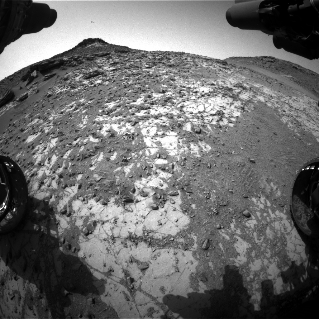 Nasa's Mars rover Curiosity acquired this image using its Front Hazard Avoidance Camera (Front Hazcam) on Sol 902, at drive 366, site number 45