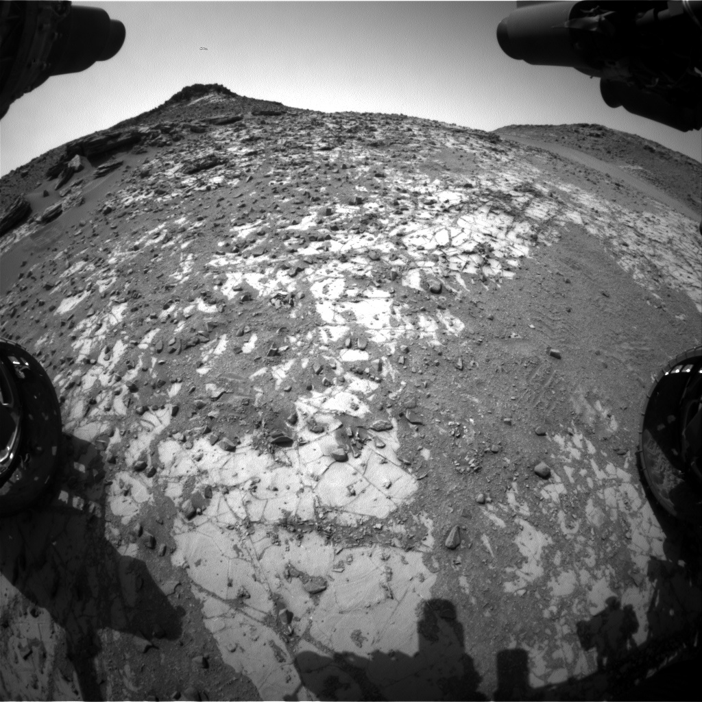 Nasa's Mars rover Curiosity acquired this image using its Front Hazard Avoidance Camera (Front Hazcam) on Sol 903, at drive 366, site number 45