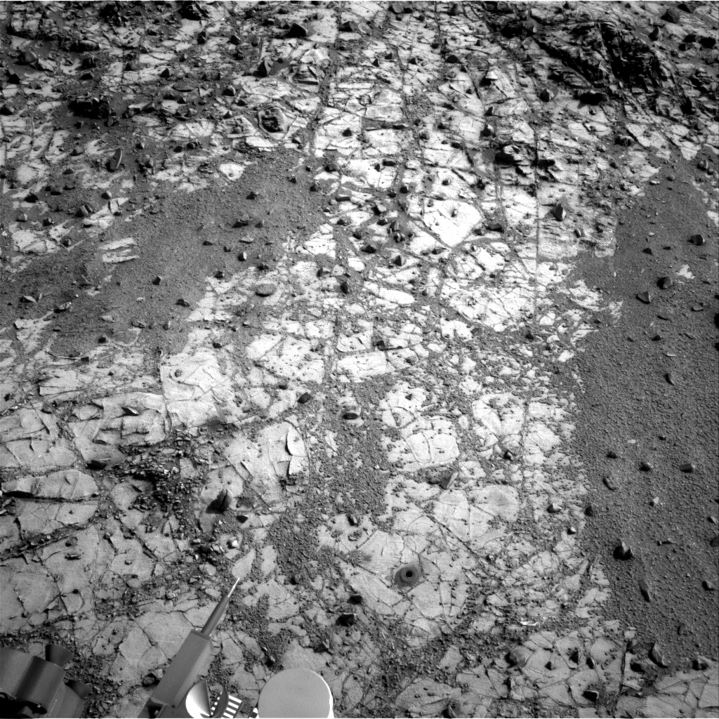 Nasa's Mars rover Curiosity acquired this image using its Right Navigation Camera on Sol 911, at drive 450, site number 45
