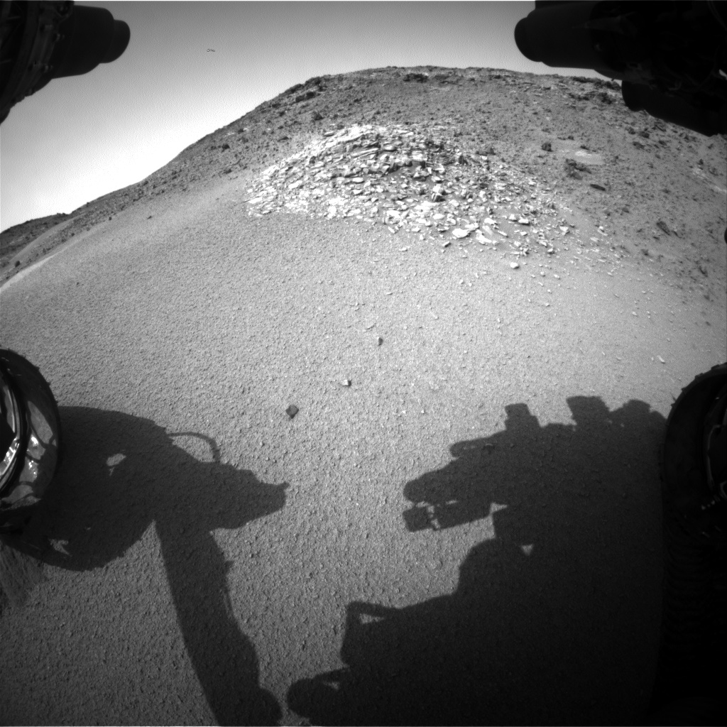 Nasa's Mars rover Curiosity acquired this image using its Front Hazard Avoidance Camera (Front Hazcam) on Sol 924, at drive 558, site number 45