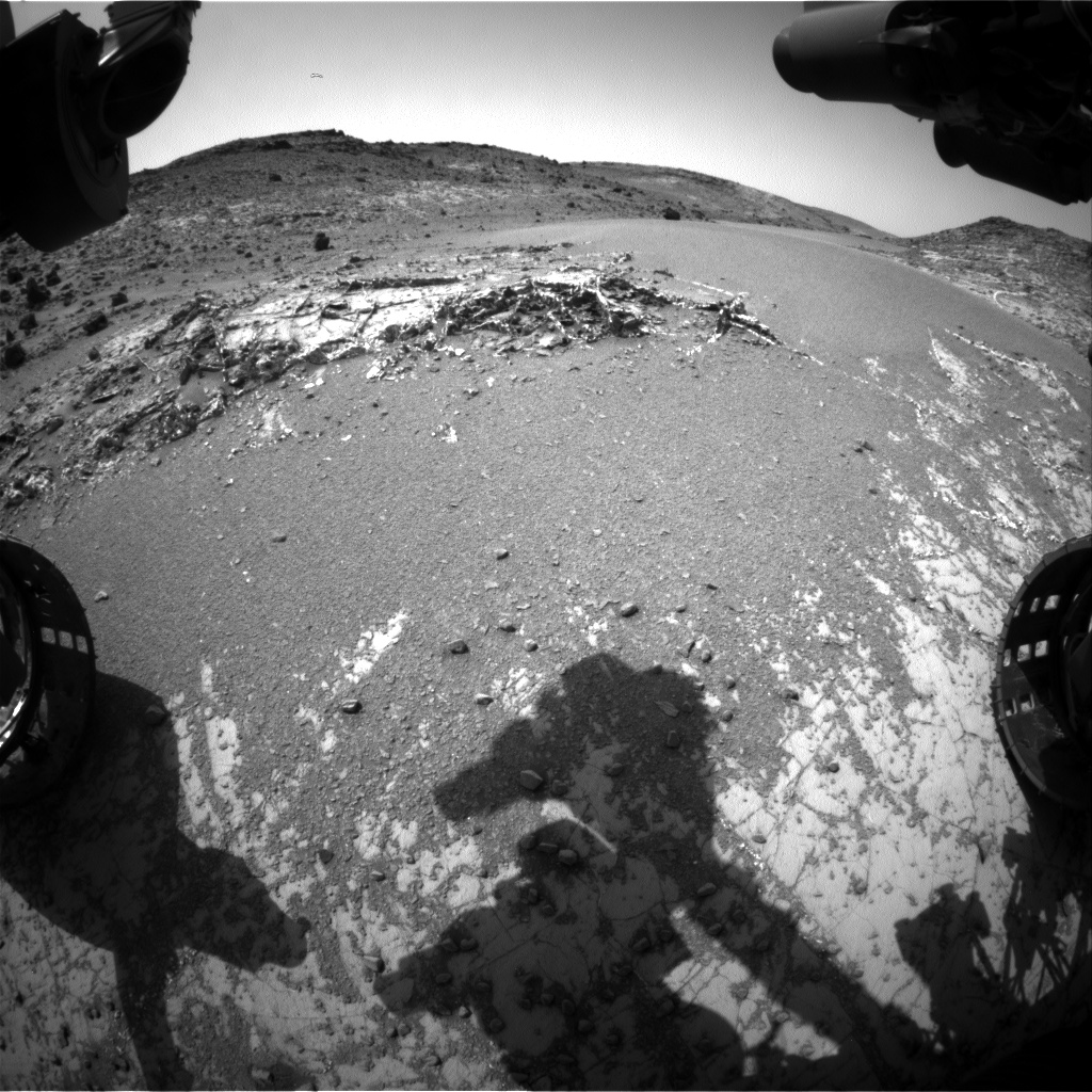 Nasa's Mars rover Curiosity acquired this image using its Front Hazard Avoidance Camera (Front Hazcam) on Sol 929, at drive 852, site number 45