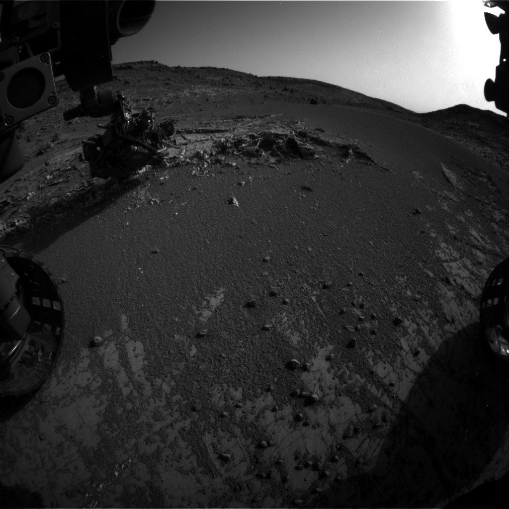 Nasa's Mars rover Curiosity acquired this image using its Front Hazard Avoidance Camera (Front Hazcam) on Sol 930, at drive 852, site number 45